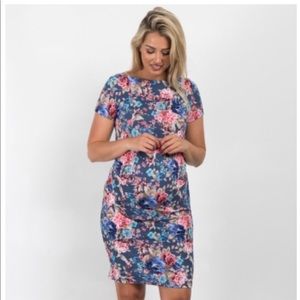Pinkblush fitted maternity dress